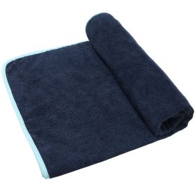 Microfiber Gym Towel for Working Out, 1 Pack 40"x23" Fast Drying Sports Towel with Highly Absorbent Workout Sweat Towel for Golf,Fitness and Exercise