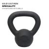 10lb×1piece Powder Coated Cast Iron Kettlebell for Men and Women's Gym, Same Family Kettlebell