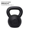 45lb×1piece Powder Coated Cast Iron Kettlebell for Men and Women's Gym, Same Family Kettlebell