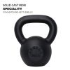 30lb×1piece Powder Coated Cast Iron Kettlebell for Men and Women's Gym, Same Family Kettlebell