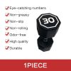 30LB×1pieces per package apollo Dumbbell for both commercial and home usage High-end Coated Octagon Dumbbell