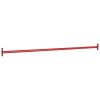 Turning Bars 3 pcs 49.2" Steel Red