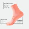 For Men Compression Running Hiking Socks Crew Athletic Anti Blister Cushioned Anti-odor And Breathable For Running Hiking Cycling Fitness