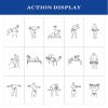30LB×1pieces per package apollo Dumbbell for both commercial and home usage High-end Coated Octagon Dumbbell