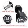 25LB×1pieces per package apollo Dumbbell for both commercial and home usage High-end Coated Octagon Dumbbell