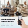 Under-Desk Elliptical Machine–Compact & Quiet Mini Pedal Exerciser with Adjustable Speed, LED Display