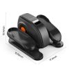 Under-Desk Elliptical Machine–Compact & Quiet Mini Pedal Exerciser with Adjustable Speed, LED Display