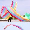 Lightweight Dragon Poi with 3D Dragon Head & Swing Rope Combo for Kids and Beginners