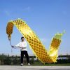 Lightweight Dragon Poi with 3D Dragon Head & Swing Rope Combo for Kids and Beginners