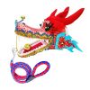 Lightweight Dragon Poi with 3D Dragon Head & Swing Rope Combo for Kids and Beginners