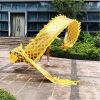 Lightweight Dragon Poi with 3D Dragon Head & Swing Rope Combo for Kids and Beginners