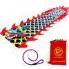 Lightweight Dragon Poi with 3D Dragon Head & Swing Rope Combo for Kids and Beginners