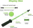 Olympic Barbell Bar, 4Ft Solid Chrome Weight Bar with Bearings, 400Lbs Capacity Weightlifting Bar for Home Gym Workout Strength Training Squat