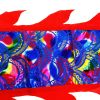 3 Meters (9.8 FT) Golden Scale Silk Dragon POI Outdoor Flinging Wind Spinners & Fitness Dragon Dance Wu Long 3D dragon Ribbon Streamer with Fiberglass
